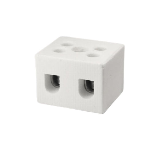 ONKA 0,75-1,5mm2 / 2-vezetékes szteatit / kerámia / porcelán csatlakozó - PORCELAIN TERMINAL BLOCK, 1070001