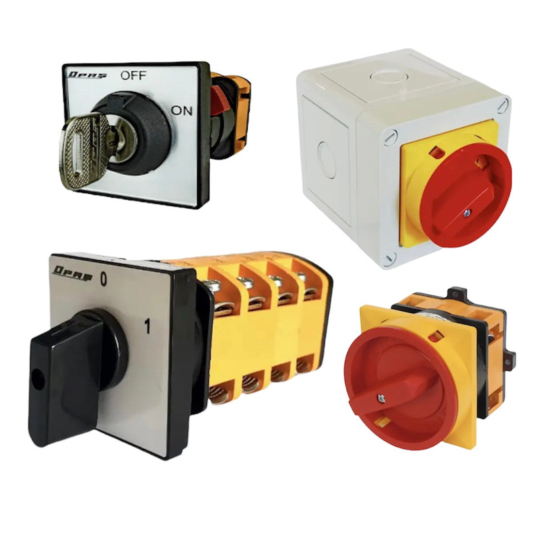 Kampós csomagkapcsolók 0-1