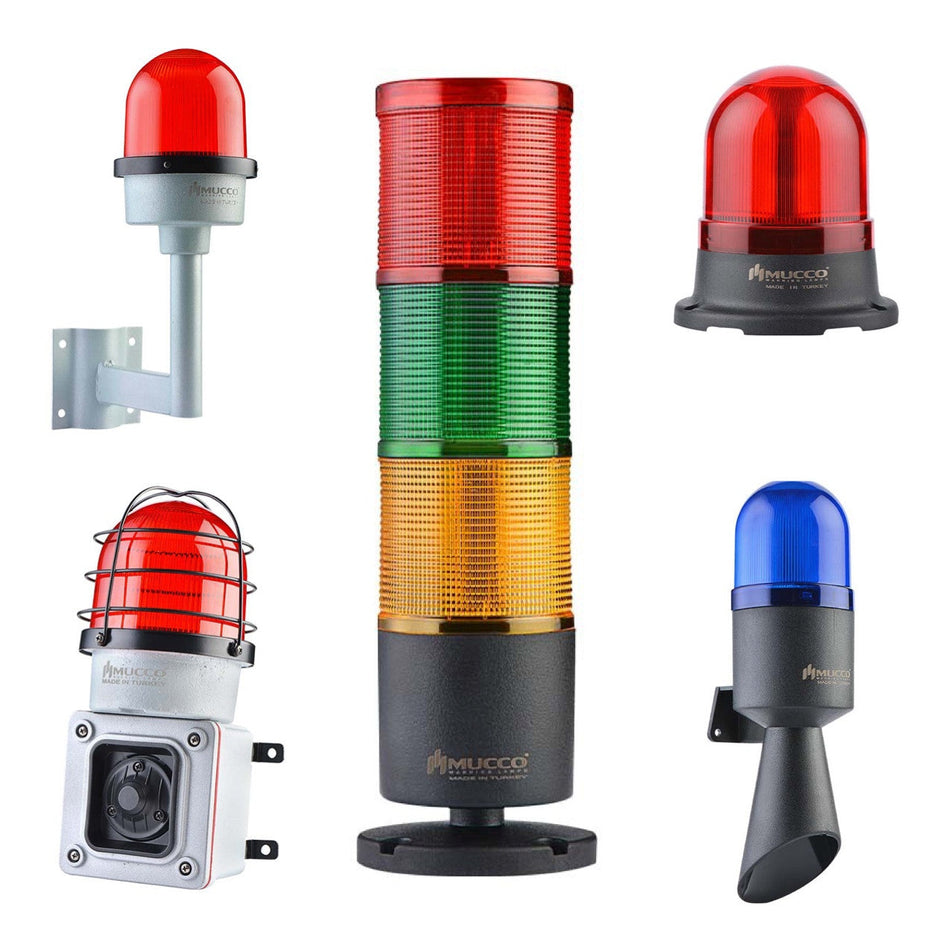 Optikai és akusztikus jelzőberendezések