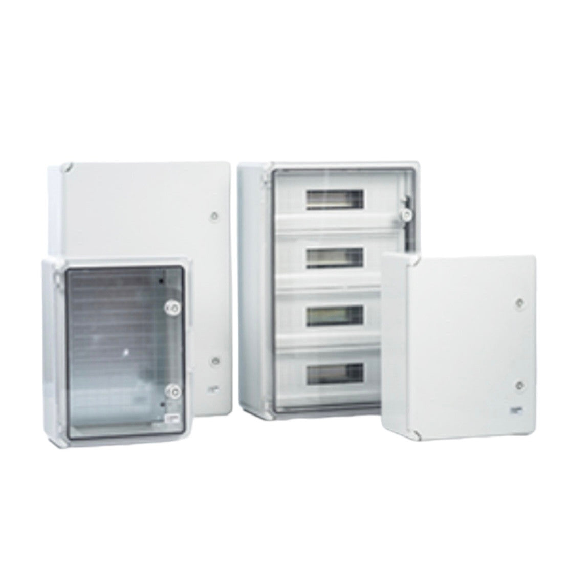 Üres műanyag ipari elosztószekrények