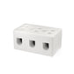 ONKA 2,5-4mm2 / 3 sínes Steatit / Kerámia / Porcelán csatlakozó - PORCELAIN TERMINAL BLOCK, 1070003