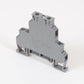 ONKA 4mm2, 2-level screw terminal DIN rail connector 4-wire gray, 1010368