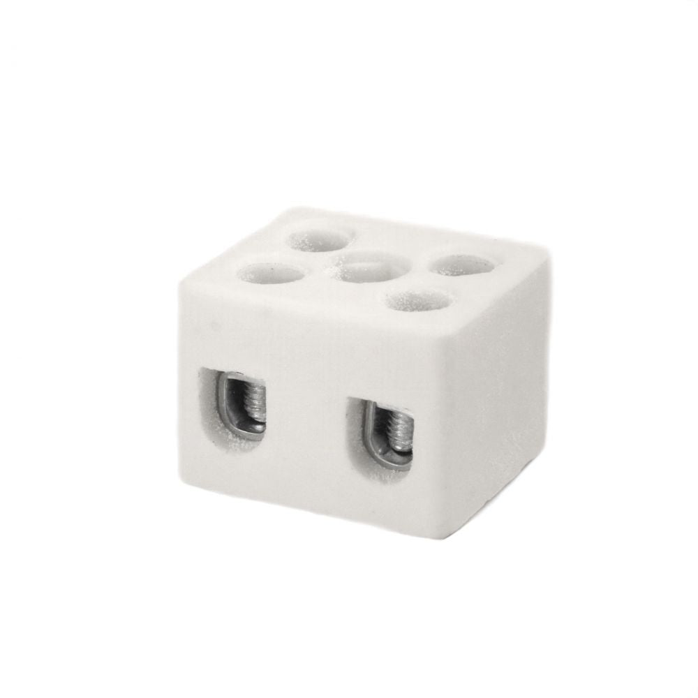 ONKA 2,5-4mm2 / 2 sínes Steatit / Kerámia / Porcelán csatlakozó - PORCELAIN TERMINAL BLOCK, 1070002