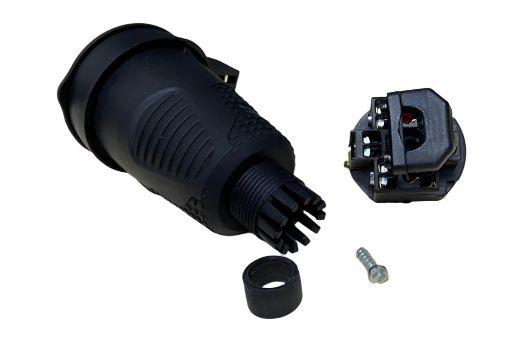 Gumi aljzat, IP54 16A 250V, francia földelési szabvánnyal (Pin), Bylion