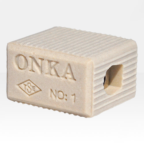 ONKA 0,75-1,5mm2 1POLE szteatit / kerámia / porcelán csatlakozó - PORCELAIN TERMINAL BLOCK, 1070008