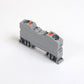 ONKA 10mm2 spring rail connector connecting strip DIN rail connecting strip 2-wire gray, 1020044