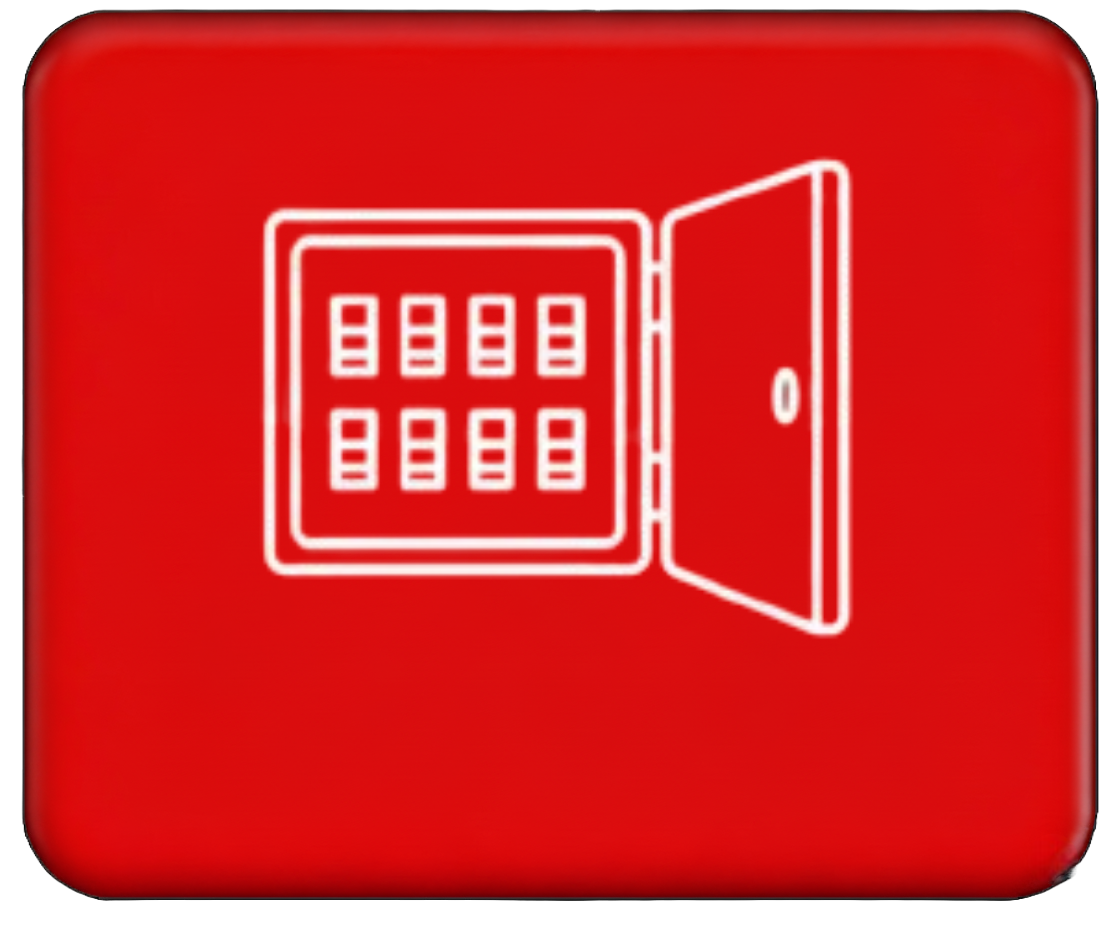 Üres műanyag ipari elosztószekrények