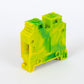 ONKA 35mm2 PE csavaros síncsatlakozó csatlakozó DIN síncsatlakozó 2-vezetékes szürke, 1010533